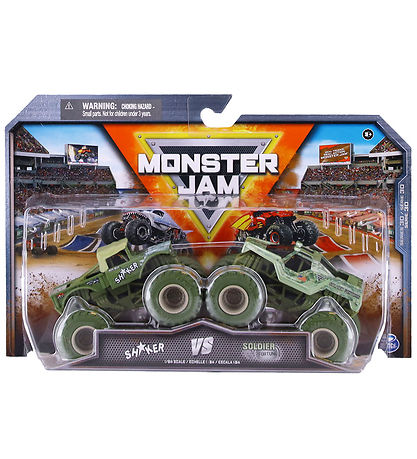 Monster Jam Truck - 1:64 - 2-pak - Die Cast