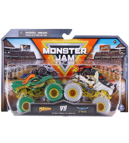 Monster Jam Truck - 1:64 - 2-pak - Die Cast