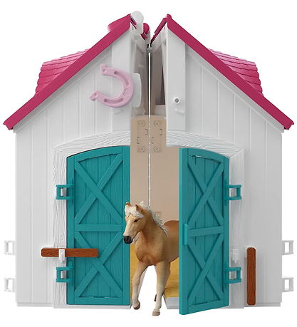 Schleich Horse Club - Åben Hestestald - 60 Dele - 42703