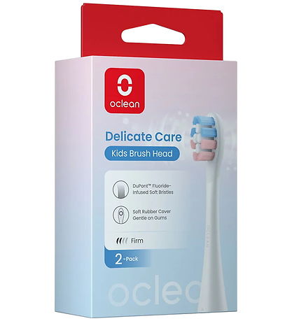 OCLEAN Tandbørste Hoveder - Delicate Care - 2-pak - Hvid