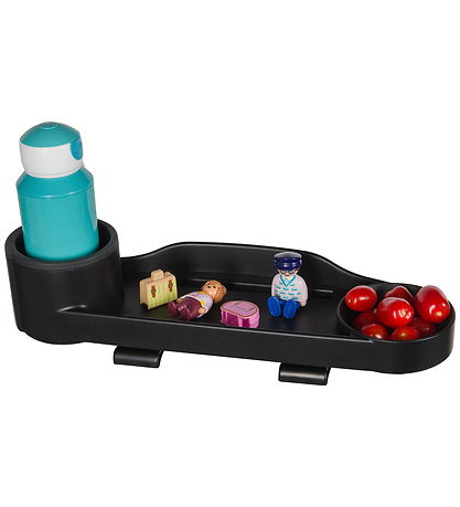 Dooky Snack & Aktivitetsbakke Til Barnevogn & Klapvogn - Sort