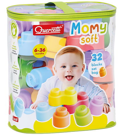 Quercetti Bløde Klodser - 32 stk - Momy Soft
