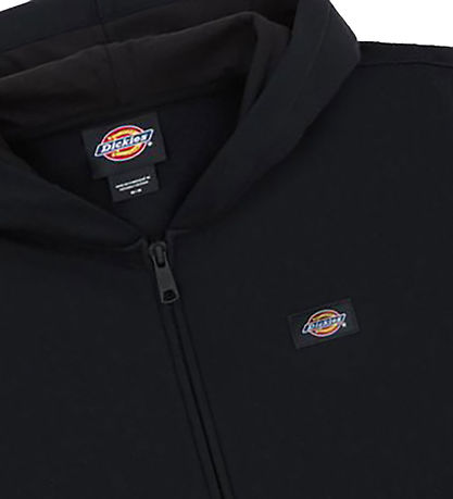 Dickies Cardigan - Oakport - Sort m. Logo