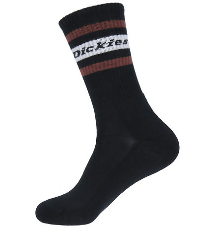 Dickies Strømper - 2-pak - Genola - Sort/Tibetan Red