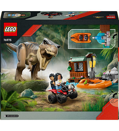 LEGO® Jurassic World - Bådflugt fra T. Rex 76975 - 199 Dele