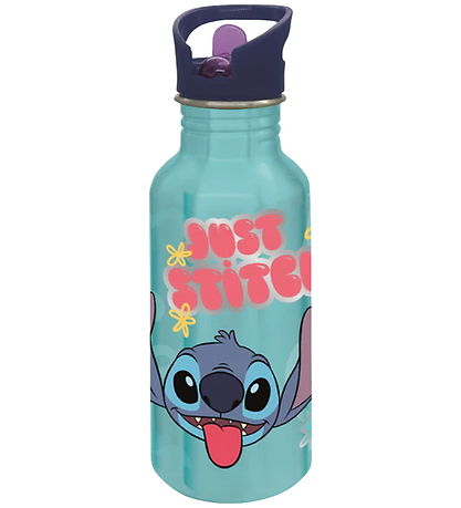 Disney Stitch Drikkedunk - Aluminium - 545 ml - Blå