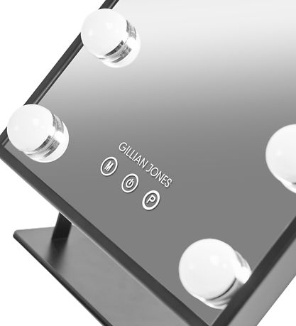 Gillian Jones Makeupspejl - 9 LED/Touch - Sort