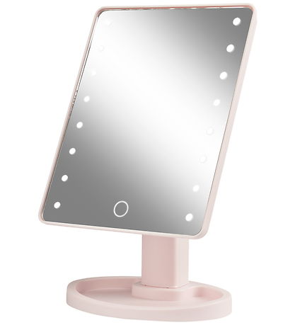 Gillian Jones Bordspejl - Firkant - LED/Touch - Rosa