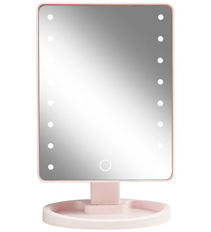 Gillian Jones Bordspejl - Firkant - LED/Touch - Rosa