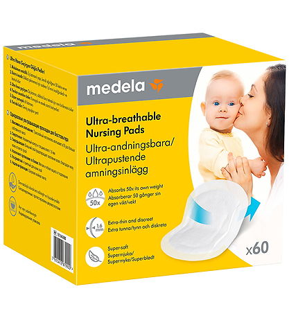 Medela Ammeindlæg - 60 stk. - Ultra Åndbare
