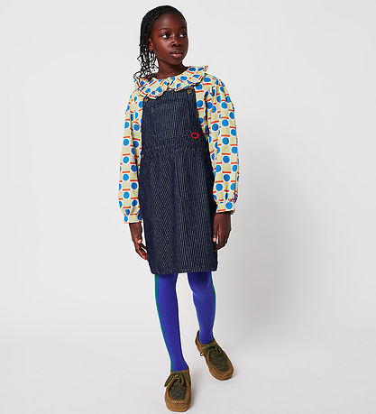 Bobo Choses Spencer - Denim - Tic Tac Toe - Navy Blue