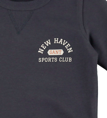 GANT Sweatshirt - Graphic - Evening Blue