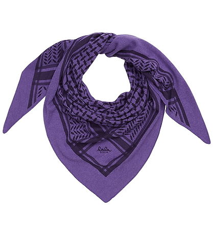 Lala Berlin Tørklæde - Triangle Trinity M - 162x85 - Iris