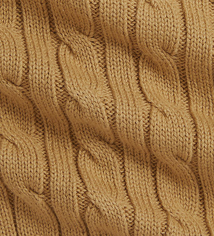 Polo Ralph Lauren Cardigan/Bukser - Strik - Classic Camel