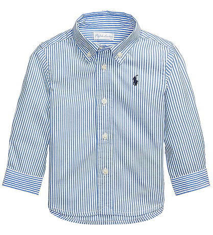 Polo Ralph Lauren Skjorte - Slim Fit - Blue/White