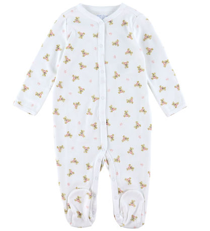 Polo Ralph Lauren Heldragt - Hvid/Pink m. Bamser