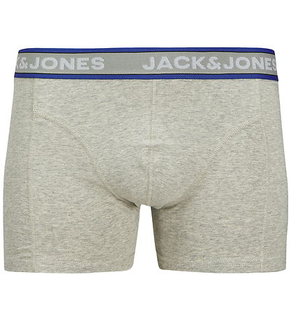 Jack & Jones Boxershorts - 5-Pak - JacChristian - Black/Light Gr