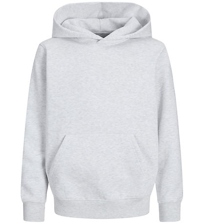 Jack & Jones Hættetrøje - JjEurban - White Melange