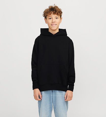 Jack & Jones Hættetrøje - JjEurban - Black