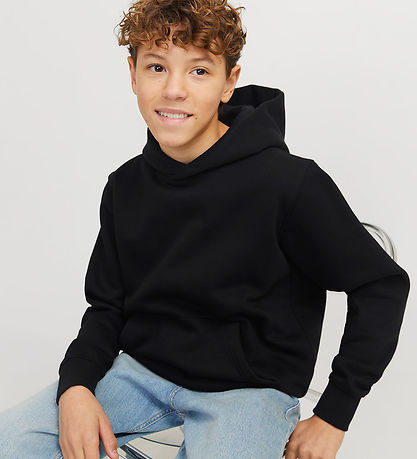 Jack & Jones Hættetrøje - JjEurban - Black