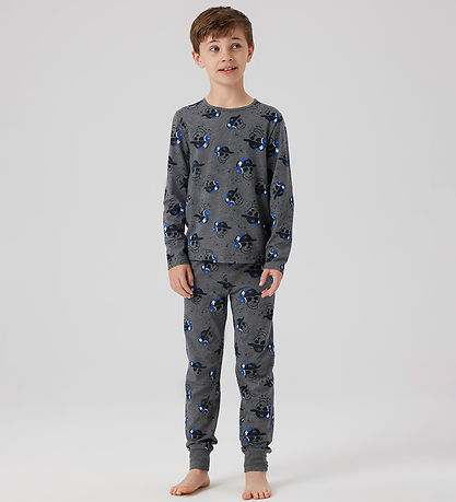 Name it Undertrøje - NkmNight - Dark Grey Melange