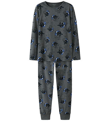 Name it Undertrøje - NkmNight - Dark Grey Melange