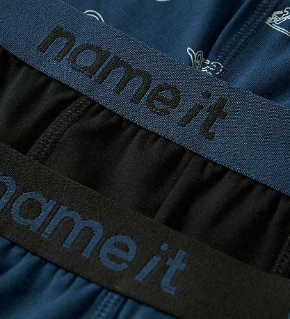 Name it Boxershorts - Noos - NkmBoxer - 3-pak - Titan/w/ Tiitan 