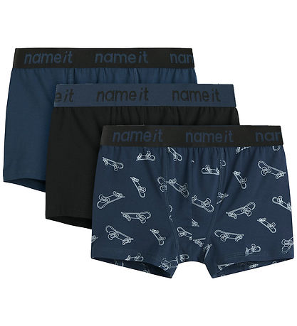 Name it Boxershorts - Noos - NkmBoxer - 3-pak - Titan/w/ Tiitan 