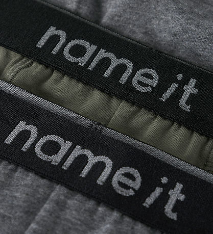 Name it Boxershorts - Noos - NkmBoxer - Tea Leaf/w/ 2 x Dark Gre
