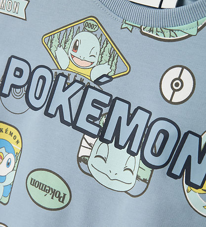 Name It Sweatshirt - NmmJazy - Pokemon - Dusty Blue