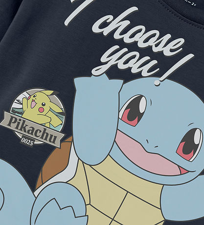 Name It Bluse - NmmJumbo - Pokemon - Navy Blazer