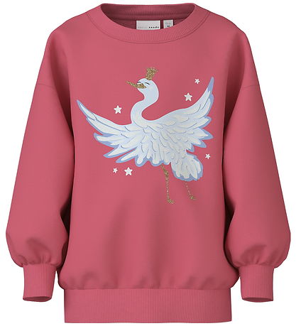 Name It Sweatshirt - NmfValona - Rapture Rose/Crane