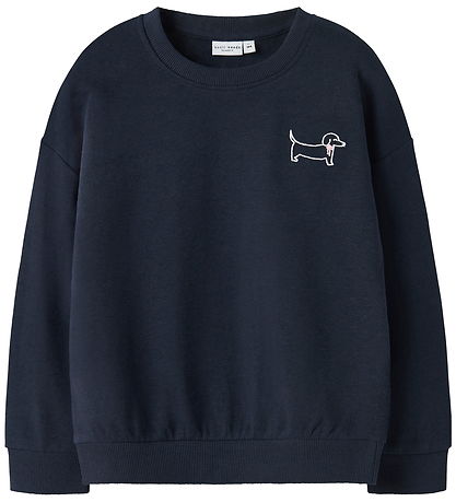 Name It Sweatshirt - NmfVallene - Navy Blazer/Dog Bow