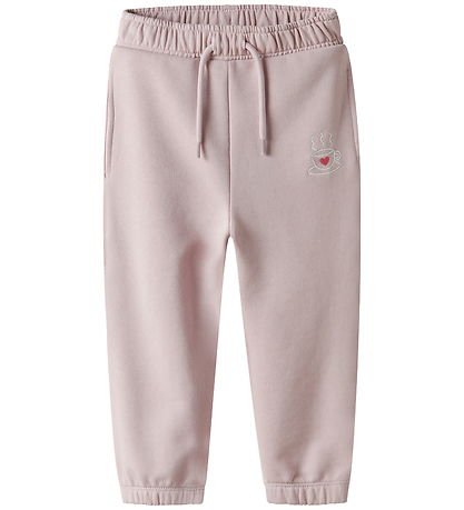 Name It Sweatpants - NmfVallene - Burnished Lilac/Tea Cup