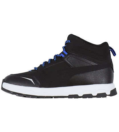 Puma Støvler - Evolve Trail Jr - Black/Hyperlink Blue