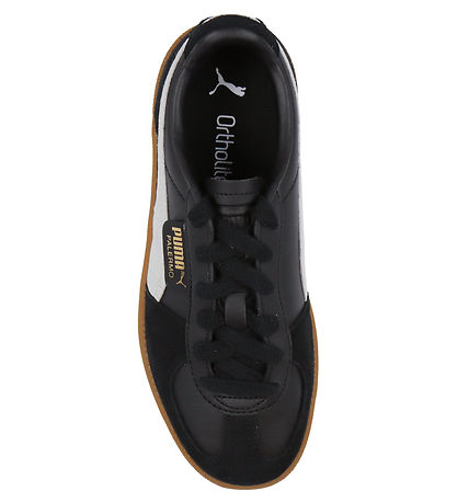 Puma Sko - Palermo Lth Jr - Puma Black/Feather Gray