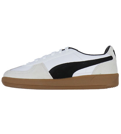 Puma Sko - Palermo Lth Jr - Puma White/Vapor Gray