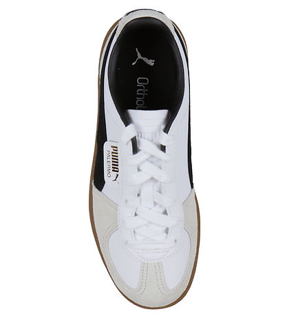 Puma Sko - Palermo Lth Jr - Puma White/Vapor Gray