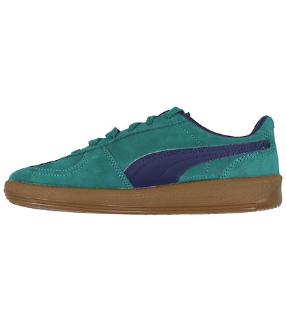 Puma Sko - Palermo Jr - Wild Green/Persian Blue