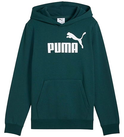 Puma Hættetrøje - ESS No. 1 Logo - Green Terrain
