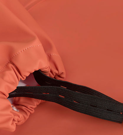 CeLaVi Regndragt m. Fleece - PU - Carnelian