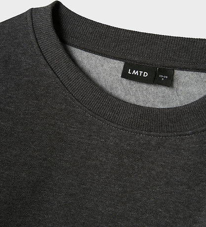 LMTD Sweatshirt - NOOS -  NlnNizu - Dark Grey Melange