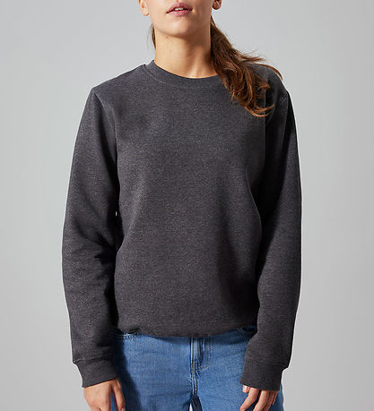LMTD Sweatshirt - NOOS -  NlnNizu - Dark Grey Melange