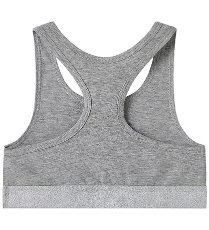 Name It Top - Noos - NkfShort - 2-pak - Black w/Grey Melange