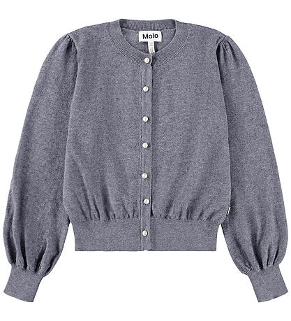 Molo Cardigan  - Guinevere - Grey Melange