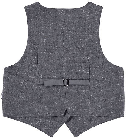 Molo Vest - Hollie - Grey Silver Check