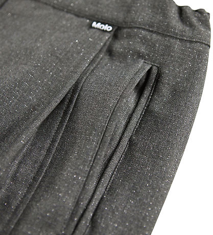 Molo Bukser - Alvina - Grey Silver Check