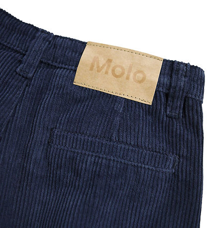 Molo Fløjlsbukser - Alaine - Galaxy Blue