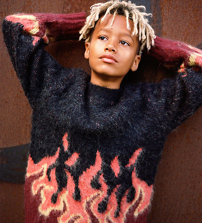 Molo Bluse - Strik - Bello - Flames
