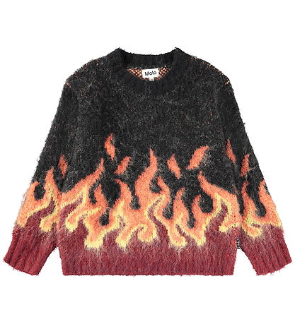 Molo Bluse - Strik - Bello - Flames
